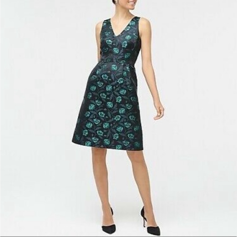 NWT J.Crew Factory Jacquard Dress Size 2